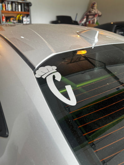 Chef Hat Logo Decal