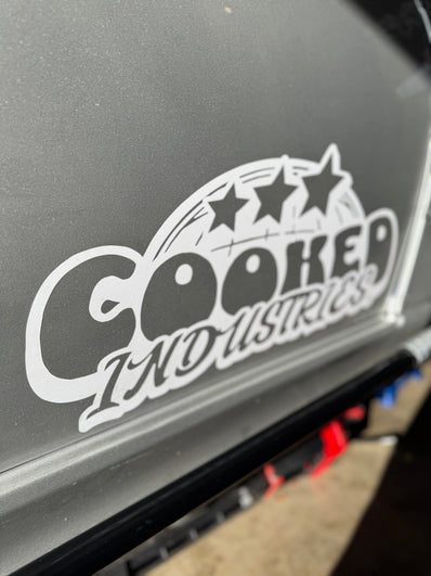 Cooked Half WRLD Decal