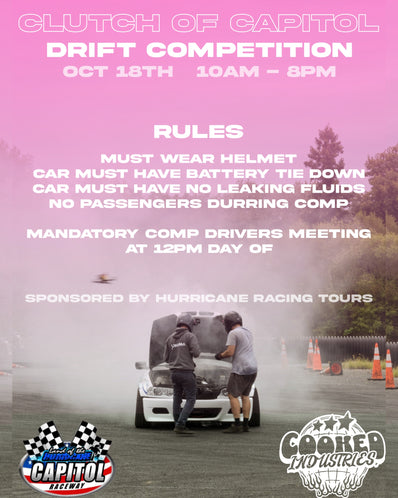 Clutch of Capitol Drift Competition Pre-Registration
