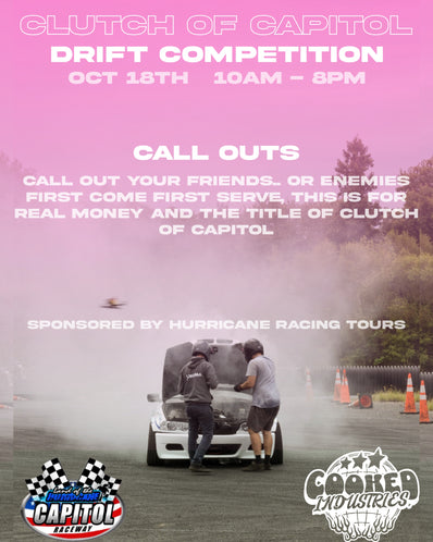 Clutch of Capitol Drift Competition Pre-Registration